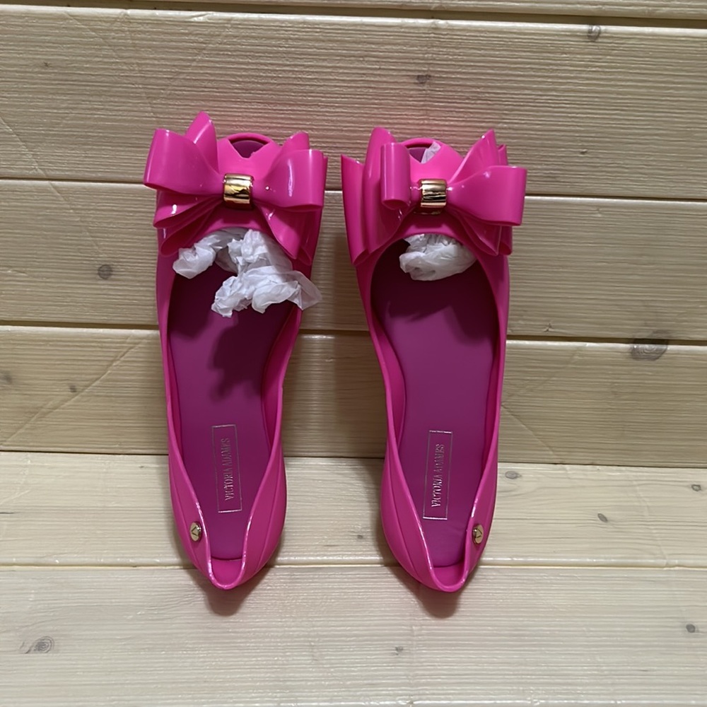 Women’s jelly  bow shoes NWT